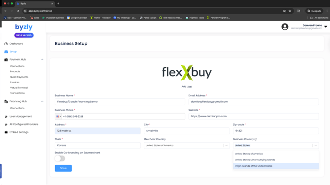 Byzly profile page completed